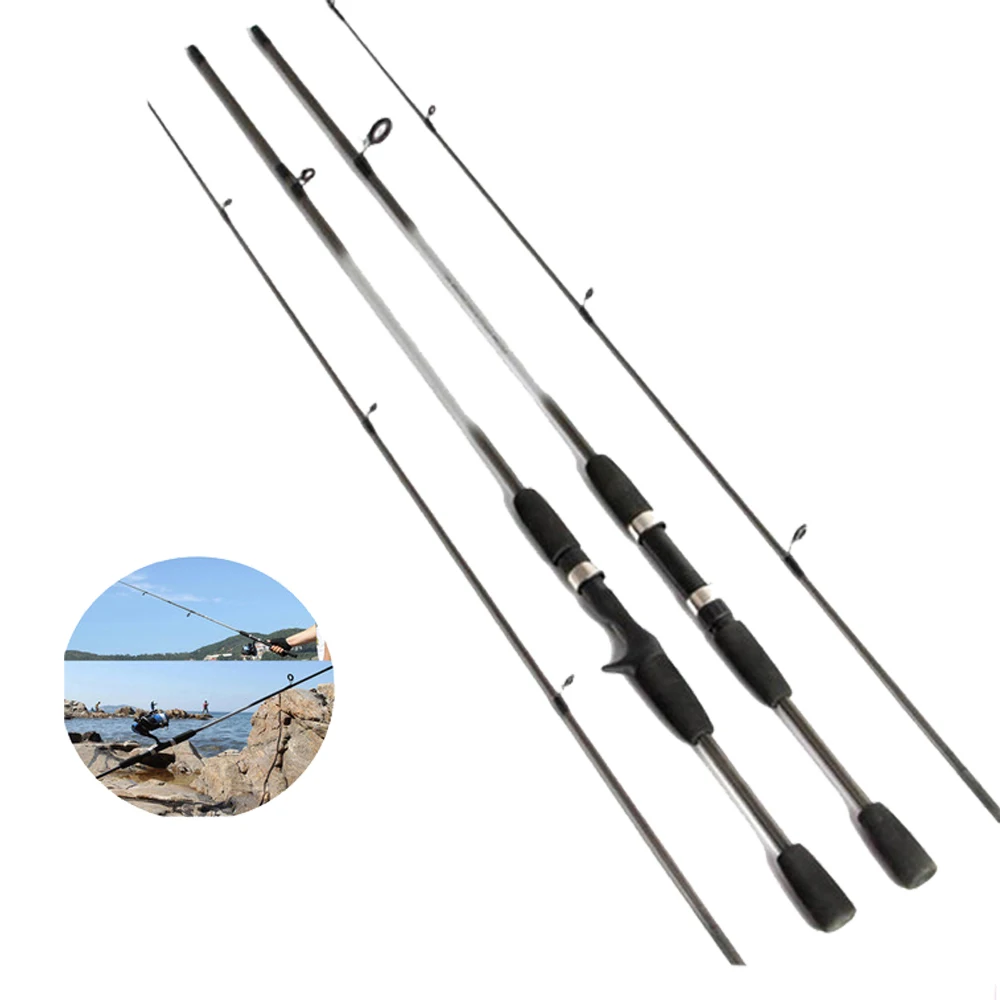 

Fishing Rod Spinning Carbon M Power Hand Fishing Tackle Lure Rod Lure Wt:3-21g Casting Rod Canne Spinnng Leurre Spinning Fishing