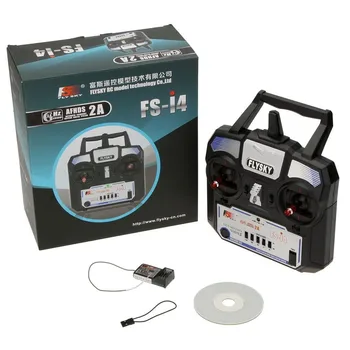 

Flysky FS-i4 AFHDS 2A 2.4GHz 4CH Radio System Transmitter for RC Helicopter Glider with FS-A6 Receiver Ship Out Within 24 Hours