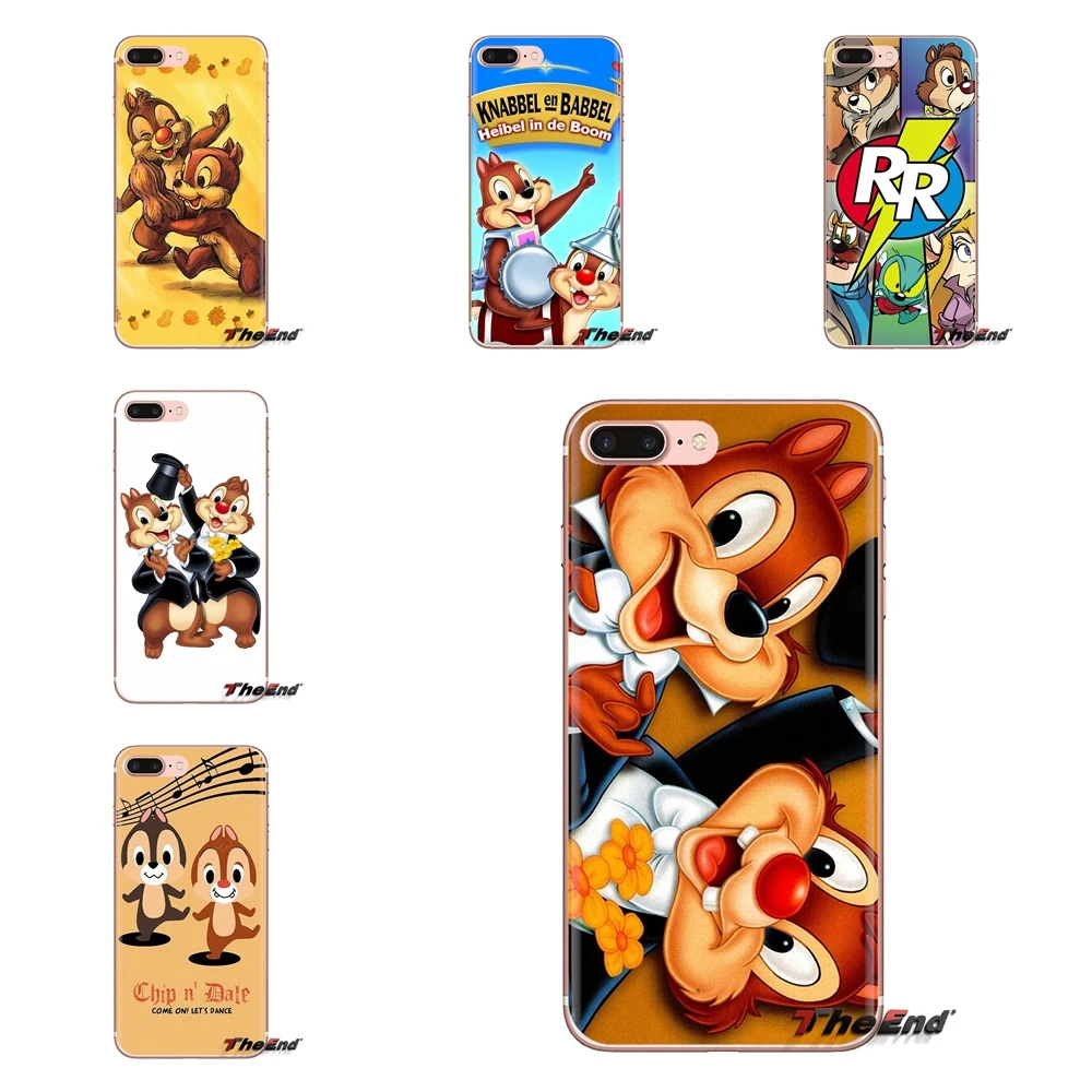 For Huawei Nova 2 3 2i 3i Y6 Y7 Y9 Prime Pro GR3 GR5 2017 2018 2019 Y5II Y6II Chip and Dale Transparent Soft Cases Covers |