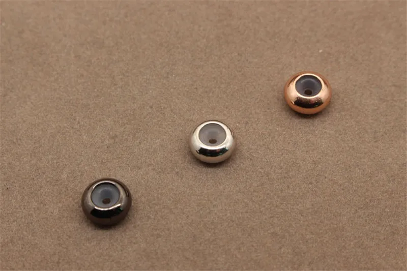 Beads With Rubber Ring
