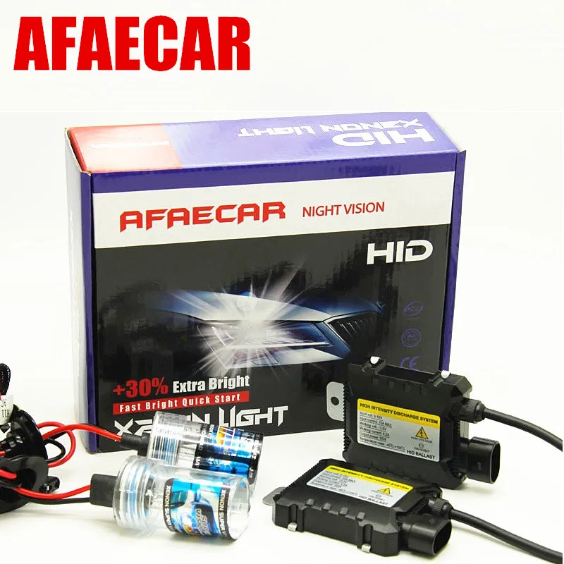 Комплект для переоборудования фар 55 Вт 6000K 8000K H4 H/L 9005 9006 H11 xenon H7 4300K 10000K H1 H3 880 881