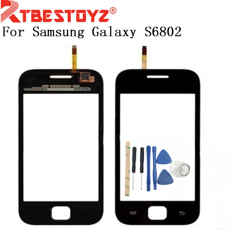 RTBESTOYZ 3 5 &quotдля Samsung Galaxy Ace DUOS GT S6802 сенсорный экран дигитайзер Датчик Переднее