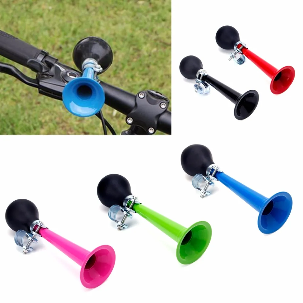 Bicycle Retro Air Horns Hooter Bell Trumpet Rubber Squeeze Bulb Bike