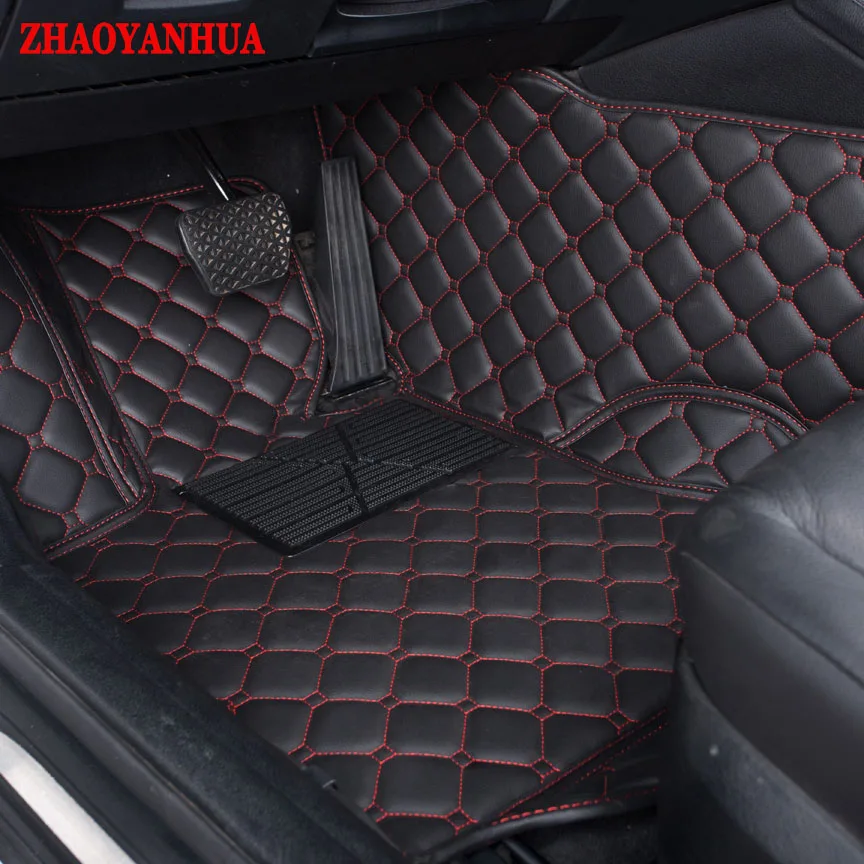 ZHAOYANHUA специальные автомобильные коврики на заказ для Honda Accord Civic CRV HRV Vezel Crosstour Fit для стайлинга автомобилей вкладыши
