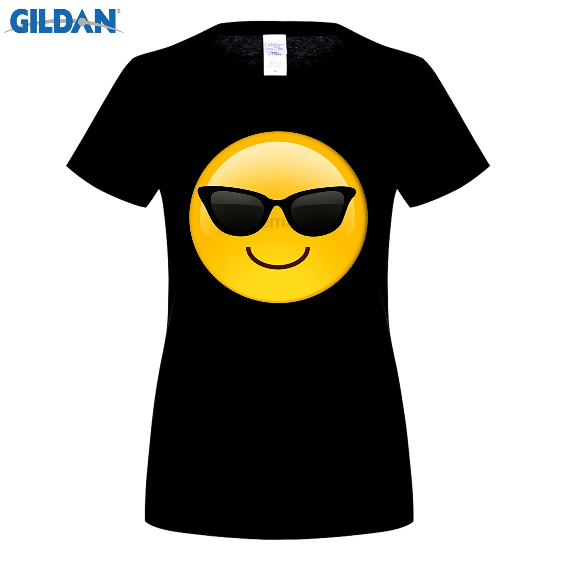 

BLACK Emoji T-Shirt Sunglasses tee tshirt T SHIRTS