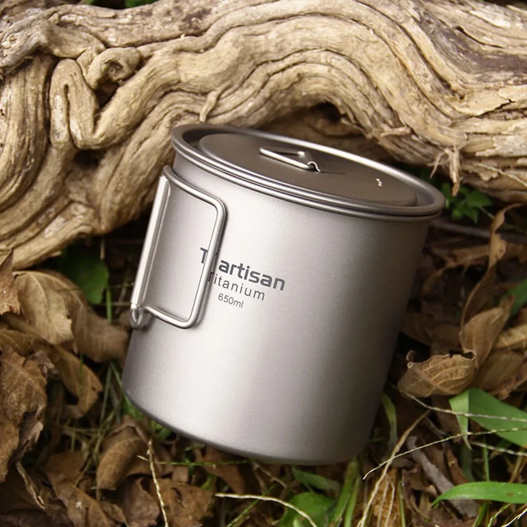 Drinking Camping Cups Ultralight Titanium Cup Picnic Outdoor Titanium