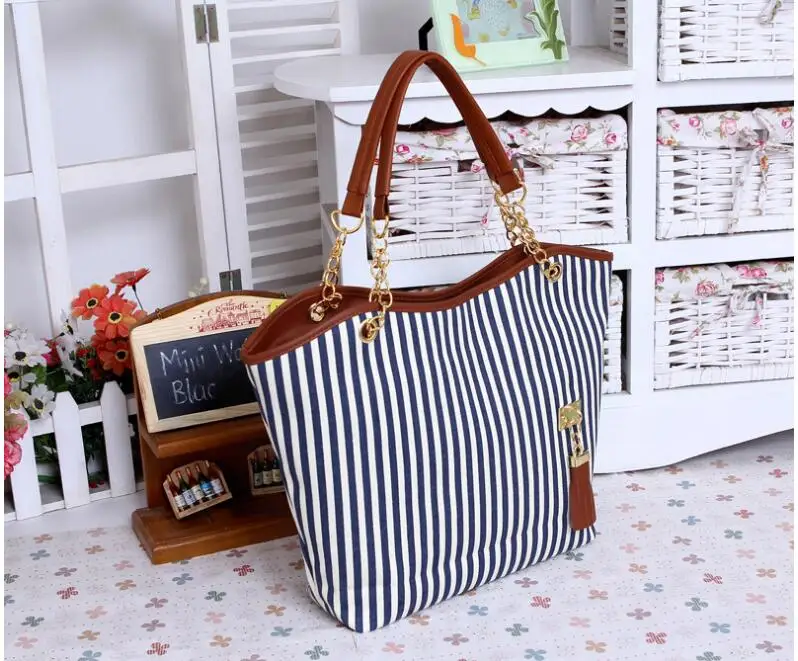 Women Corduroy Canvas Tote Ladies Casual Shoulder Bag Foldable Reusable Shopping Bags Beach Bag Female Cotton Cloth Handbag