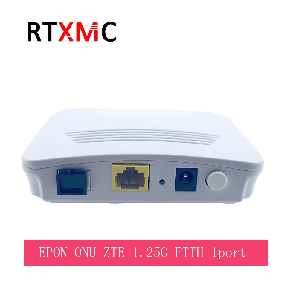 4 шт. APC разъем EPON ONU FTTO 1GE EPON 1 порт FTTH ONU ONT один LAN порт OLT 1,25G Gpon набор микросхем для ZTE Fiber to home FTTB S