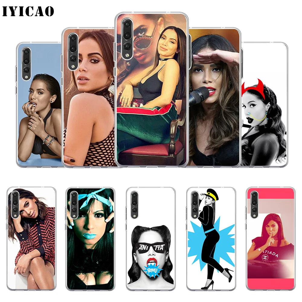 IYICAO Singer Anitta Мягкий силиконовый чехол для телефона Huawei P30 P20 Pro P10 P9 P8 Lite P Smart из