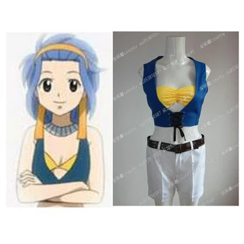 

2016 Fairy Tail Levy McGarden Cosplay Costume Halloween Costumes