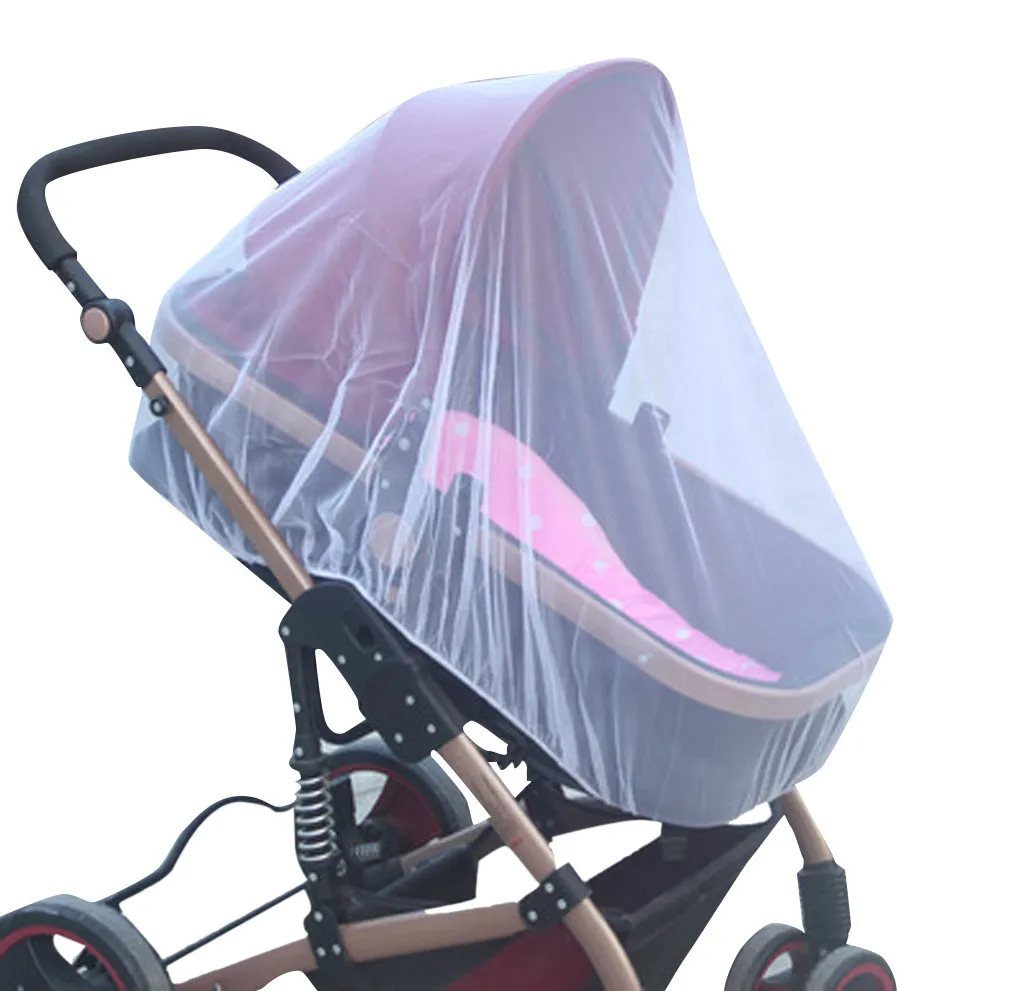 

Stroller Pushchair Pram Mosquito Fly Insect Net Mesh Buggy Cover for Baby Infant MAR15