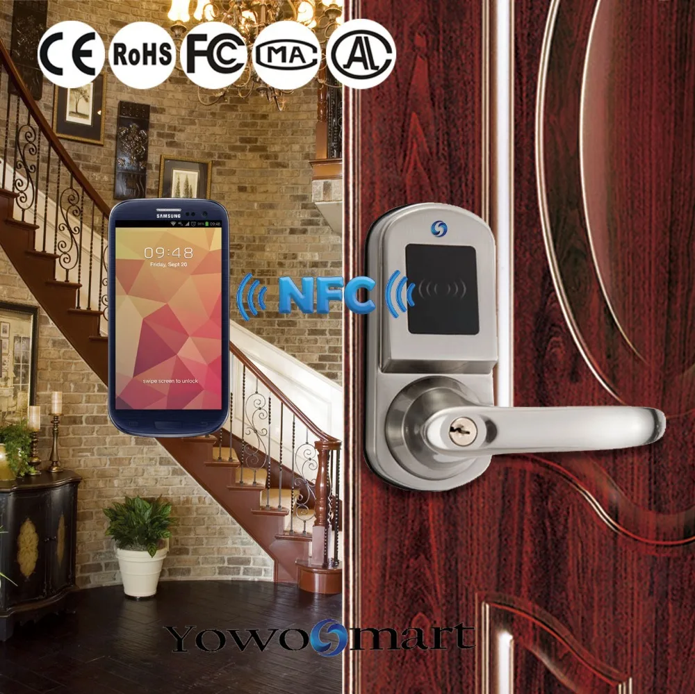 New trend samrt lock pick Android 4.0 System Control Electronic NFC