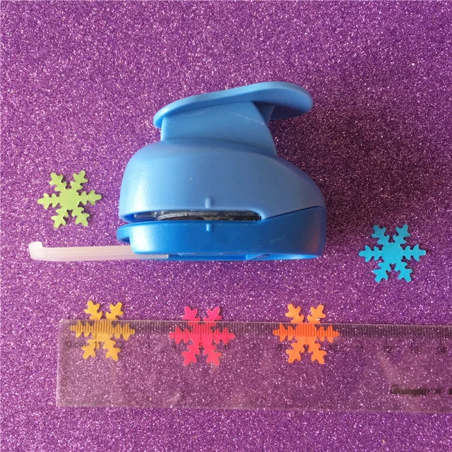 Different Size Snowflake Shaped Craft Punch Child Diy Tools Paper