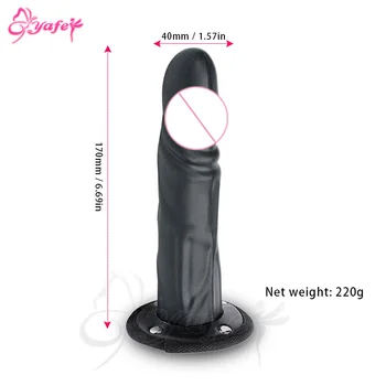 Strap On Dildo With Suction Cup Leather Strapon Penis Harness For Women Vagina/Anal Plug Lesbian Underwear Sex Toy for Women 4