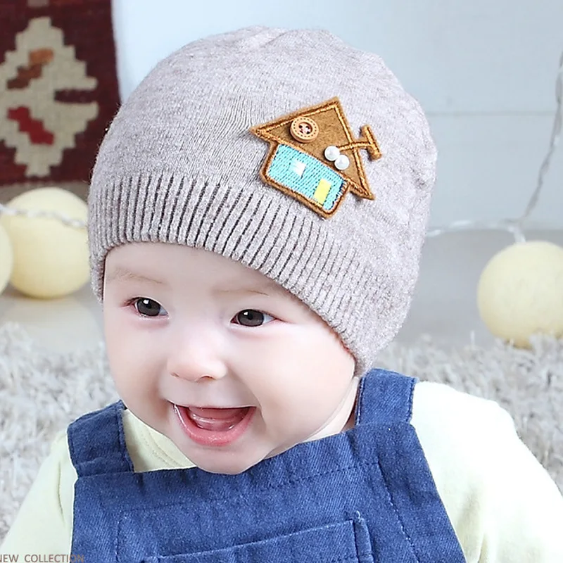 Papa Moose Infant Knit Hat Baby Beanies Caps