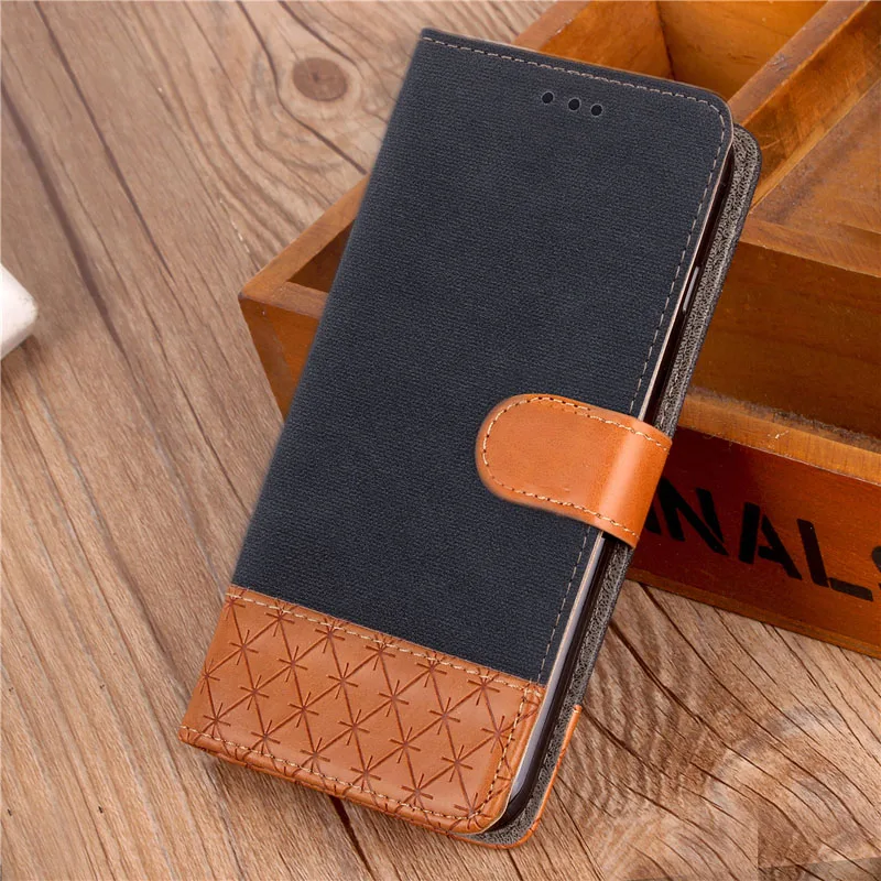 

ZTE Blade A510 A 510 Case Denim Leather Soft Silicon Wallet Flip Phone Case Cover ZTE Blade A510 A 510 BA510 Coque Fundas Capa