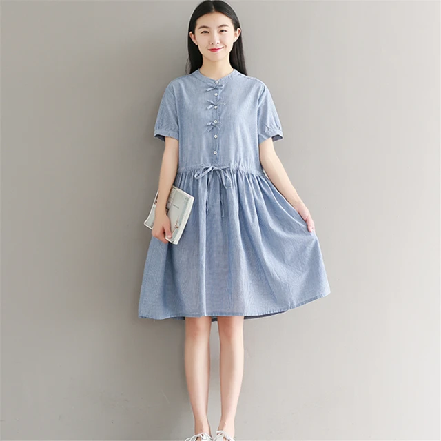 Vintage Blue Dress Cute