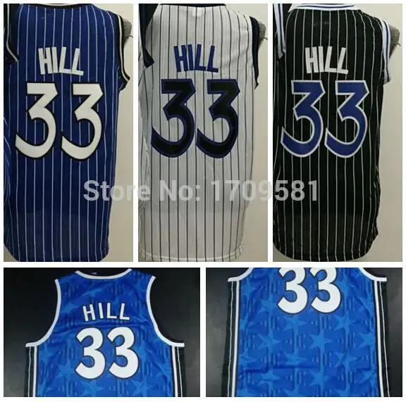 white grant hill jersey