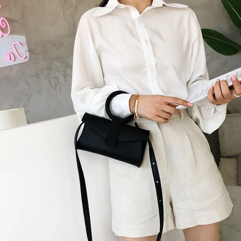  [BXX] Women's Single Shoulder Crossbody Bag All-match Flap 2020 Casual Laides Mini Portable Handbag - 33016746134
