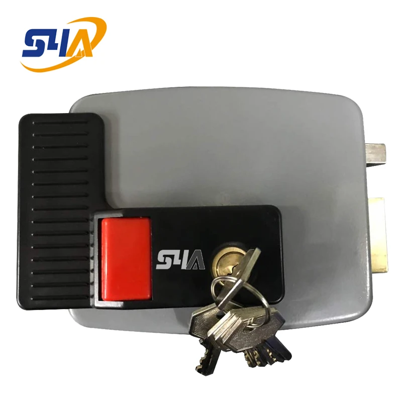 

CISA Electric RIM Lock with brass cylinder (5pcs brass keys)