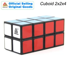 WitEden 2x2x4 Cuboid Magic Cube 224 Cubo Magico Professional Speed Neo Cube Puzzle Kostka Antistress Fidget Toys For Children