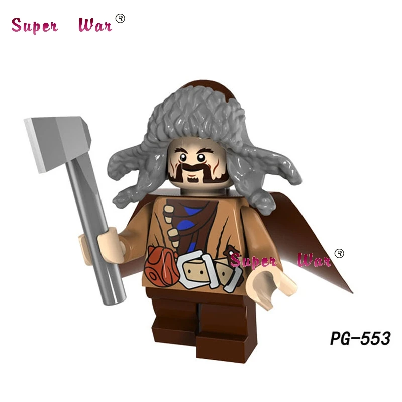50 шт. Властелин колец Samwise Gamgee Frodo Gandalf Radagast Saruman строительные блоки детские игрушки - Цвет: PG553
