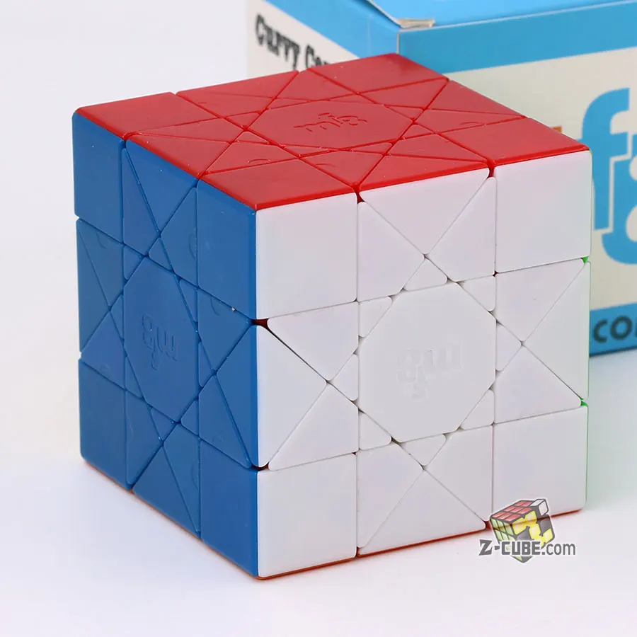 Волшебный куб, головоломка, mf8 шестигранника для мамы и дочки, 3x3 сына для мам и дочек, защита от солнца куб перевязана Сумасшедший Единорог кривой вертолет AJ Duo оси Z - Цвет: Sun cube Colorful