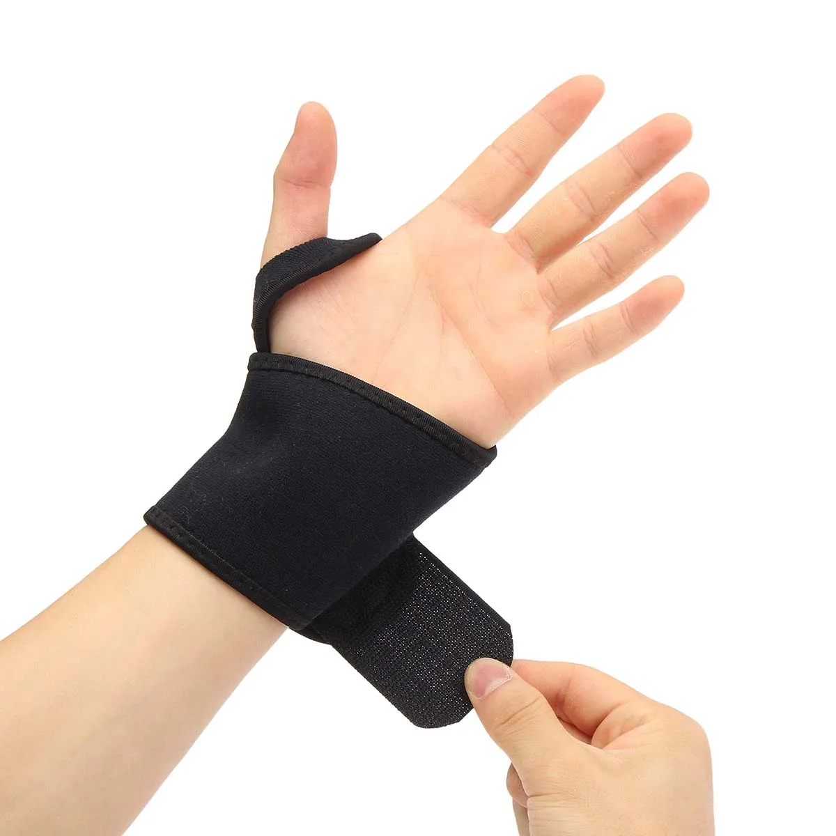 New Adjustable Wrist Support Safety Bandage Guard Bands Support Sprain