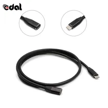 Портативный Тип C USB 3,1 мужчин и USB-C женщин для расширения данных Кабельный для ПК ТВ УДЛИНИТЕЛЬ шнур