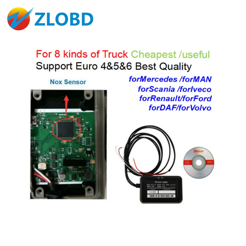 Prix pour ZOLIZDA Adblue 8in1 Camion Adblue Émulateur 8 en 1 Support Euro4 & 5 & 6 meilleur Qualité Adblue avec capteur NOx 3.0 dispositif adblue 8 en 1 Prix pour ZOLIZDA Adblue 8in1 Camion Adblue Émulateur 8 en 1 Support Euro4 & 5 & 6 meilleur Qualité Adblue avec capteur NOx 3.0 dispositif adblue 8 en 1