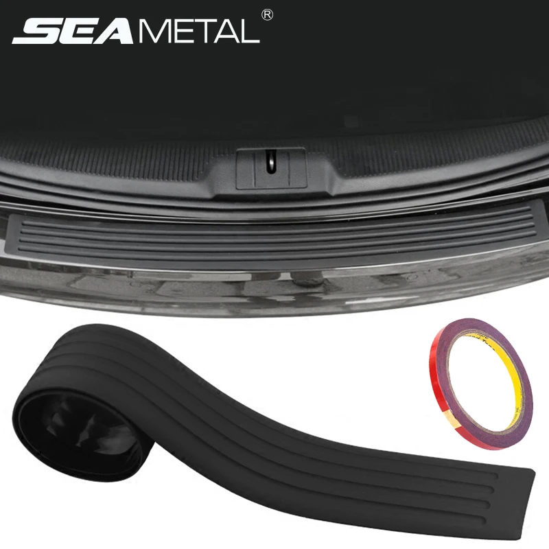 

Car Trunk Stickers Rubber Protector Covers Automobiles For Audi BMW KIA Toyota Ford Universal Interior Accessories Goods Styling