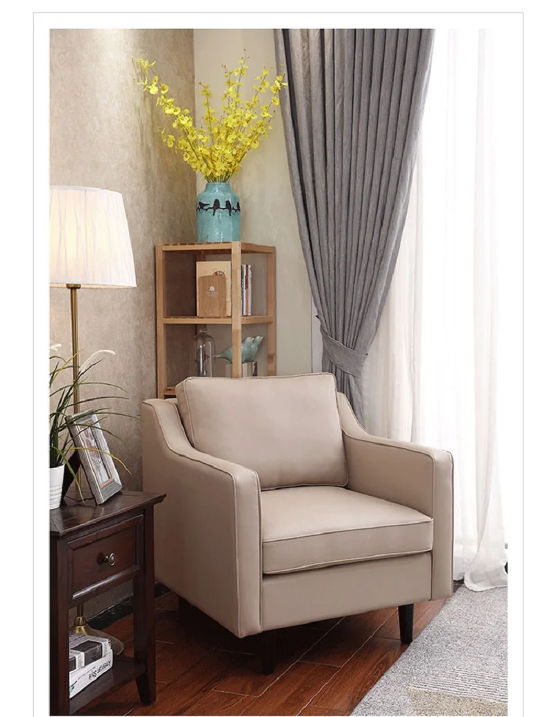 U-BEST современный секционный дизайн американский простой стиль кожаный диван для офиса диван для конференц-зала зал ожидания диван