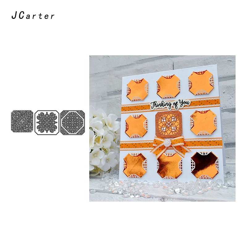 

JC 2019 New Arrivals Frame Cover Metal Cutting Dies Stencils for Scrapbooking DIY Embossing Folder Paper Handmade Album Crafts