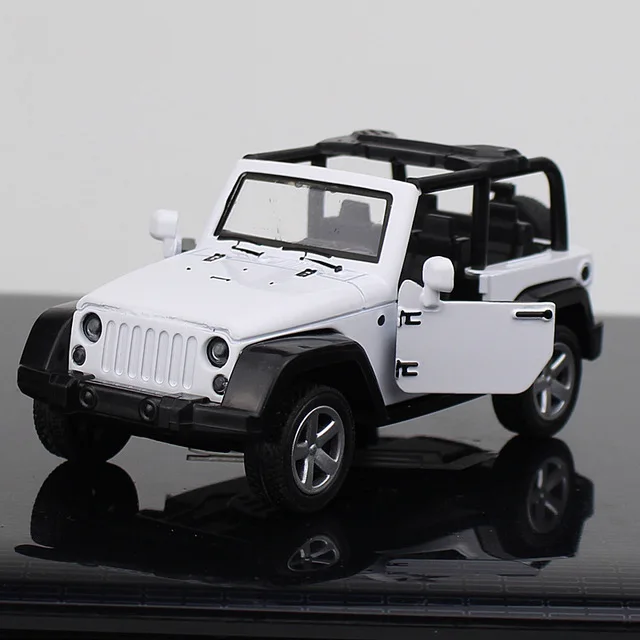 Внедорожный трансформер Jeep Wrangler Diecasts& Toy Vehicles модель автомобиля с коллекцией автомобиля игрушки для мальчика Детский подарок на день рождения - Цвет: Type 7