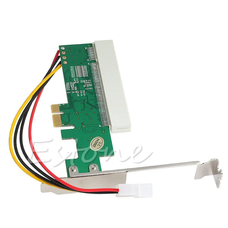 Адаптер преобразователя шины BGEKTOTH 4-контактный PCI-Express PCI-E в PCI | Компьютеры и офис