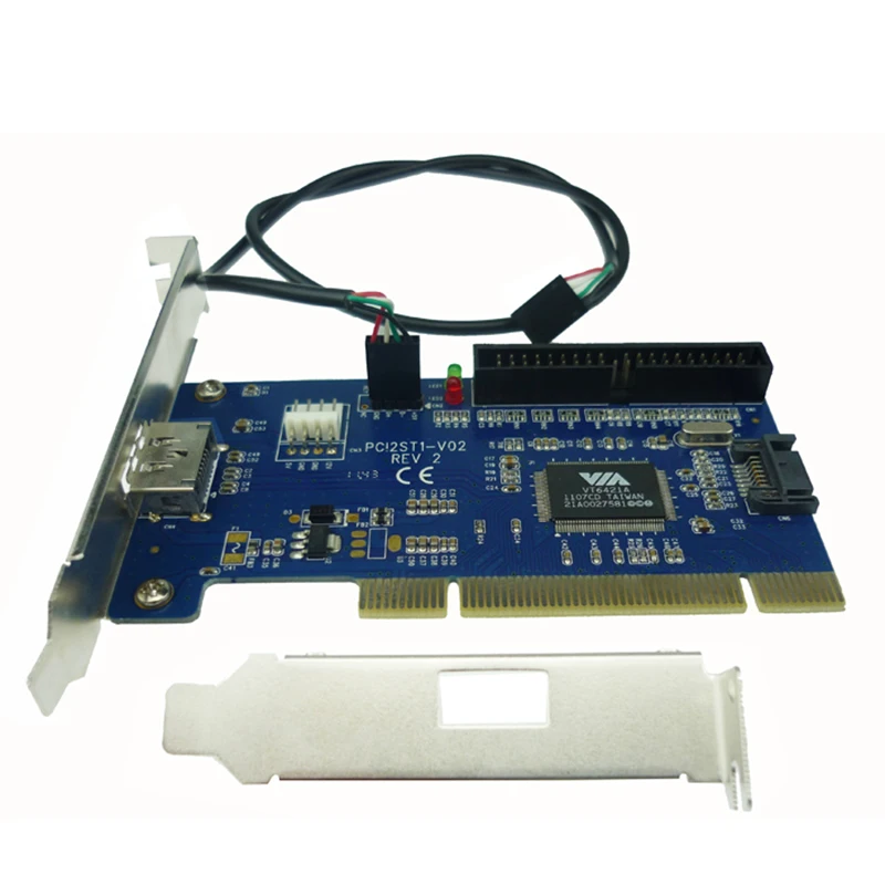 ESATA + USB комбинированный порт PCI карта Внутренняя SATA IDE гибридная RAID|pci card|pci card satapci