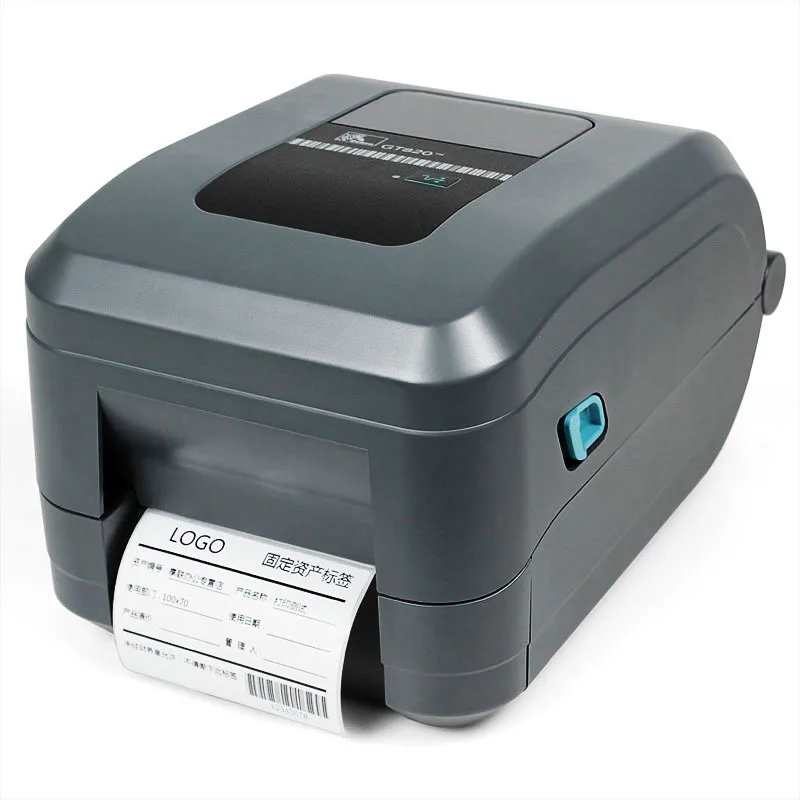 Zebar GT820 barcode&label adhesive sticker printer support printing jewelry and Clothing tag