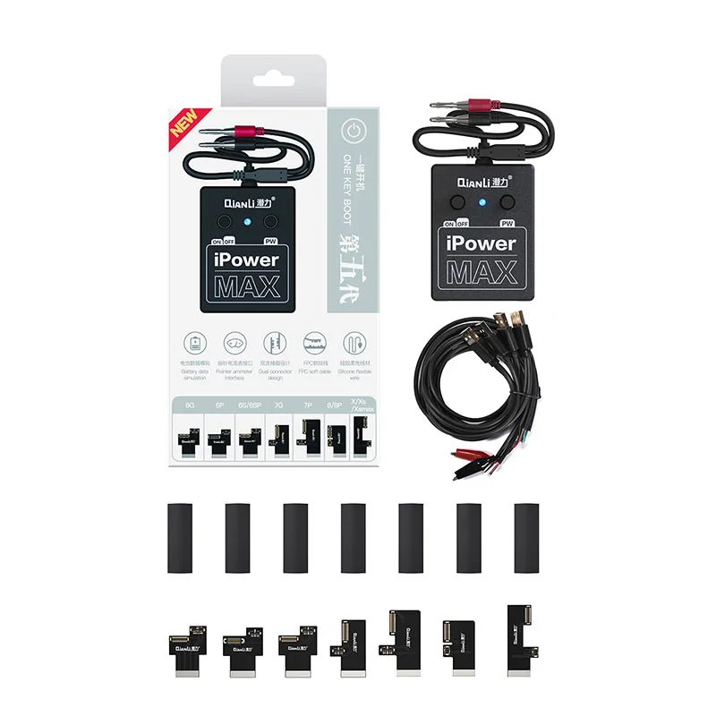 

Professional Power Supply iPower Pro Test Cable DC Power Control Test Cable for iPhone 6/6P/6SP/7/7P/8/8P/X/Xs/Xs Max