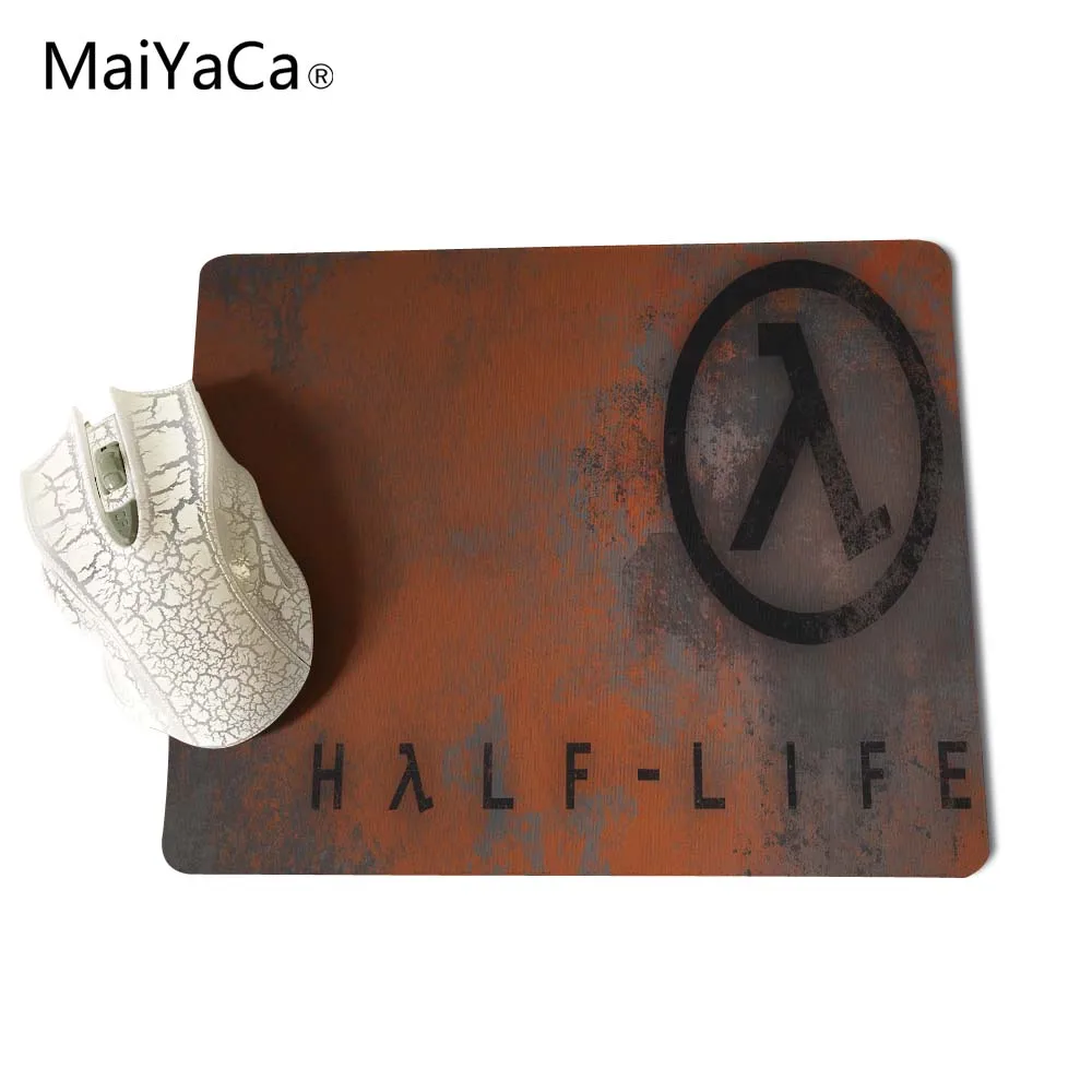 MaiYaCa половинная жизнь логотип Ультра коврик для мыши игровой коврик 18*22 см и 25*29 см - Цвет: for Size 25x29cm