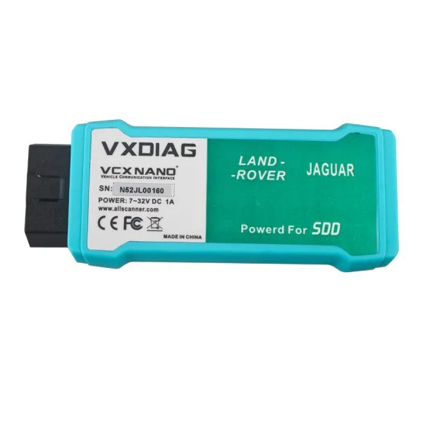 

VXDIAG VCX NANO for Land Rover & Jaguar Car Diagnostics Tool Replacement of OEM tool of SPX VCM and i-VIEW Diagnostics Auto 2019