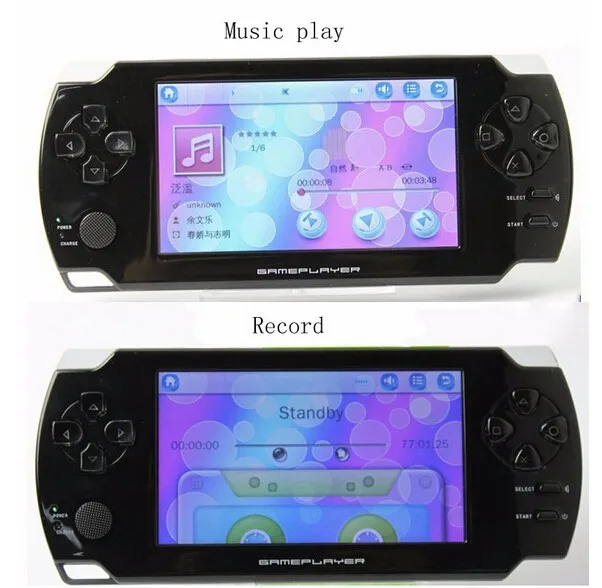 60 PCS FREE DHL 4.3 inch Touch Screen Portable Handheld ...