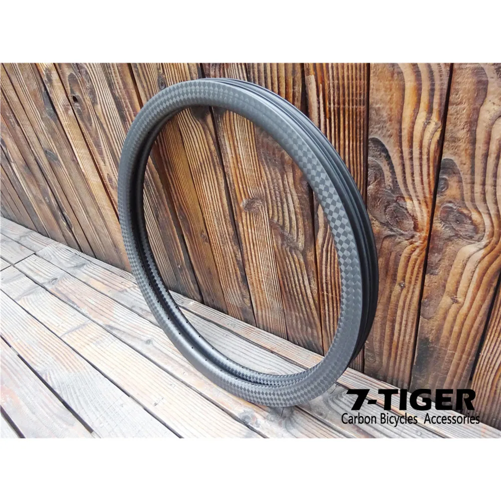7-tiger cyclocross велосипед 2" карбоновые диски 38 мм клинчер 507 велосипедная пара колес обод 12 k матовый