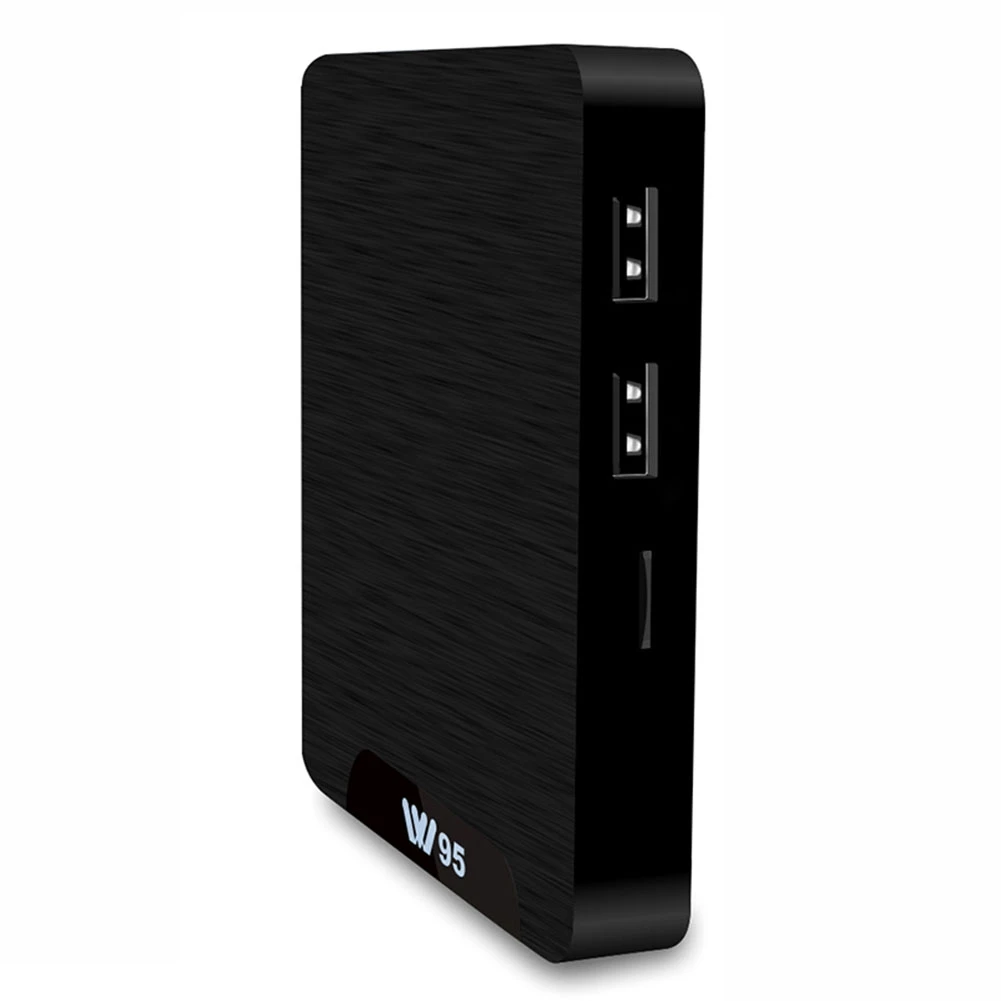 W95-S905W 1G+ 8G умная приставка Android 7,1 четырехъядерный ТВ коробка 2,4G WiFi медиаплеер без батареи