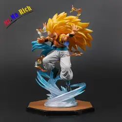 16 см Scatola аниме Figuarts нулевой Супер Saiyan 3 Gotenks фигурку в ПВХ Dbz Da Collezione модель игрушки Brinqudoes