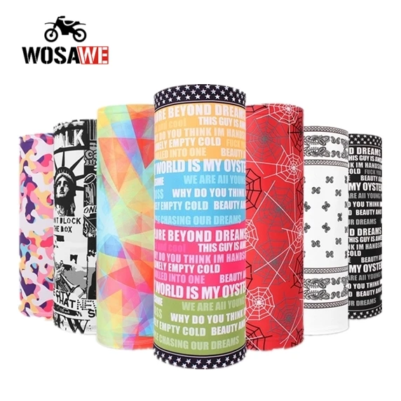 

3D Galaxy Seamless Motorcycle Face Shield Wicking Tube Neck Gaiter Camping Ski Fishing Bandana Headband Scarf Men Women Mask