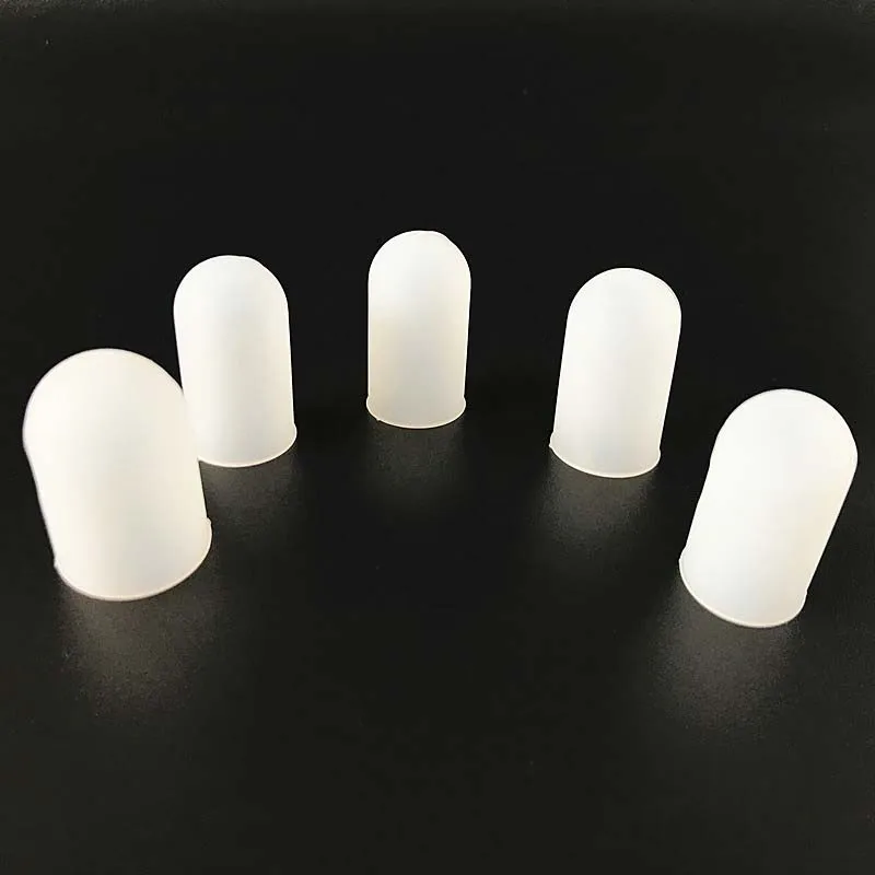 

High Quality Silicone Fingers Cover Cap Fingertip Protector Insulation Anti-skid Set For Kitchen Barbecue VE