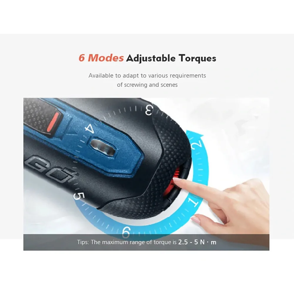 Power Tool Accessories For Bosch Go 3.6V Smart Cordless Screwdriver Top Quality Product