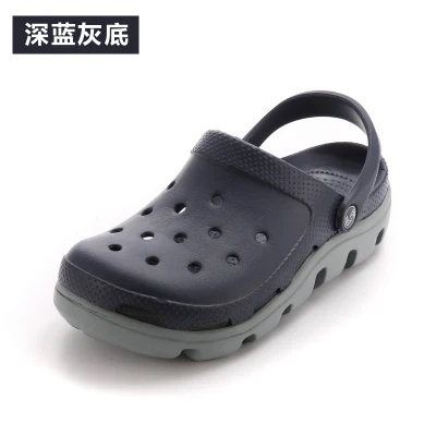 Новая модель открытых сандалий в стиле унисекс Летние повседневные сандалии на плоской подошве мужские пары Пляжные сланцы тапочки AF71 - Цвет: No16 sheng nan hui