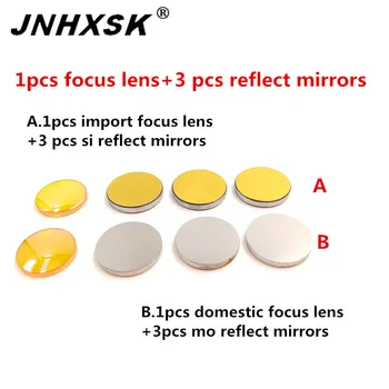 

Hot sell 1 PCS CO2 Laser Lens/Focus Lens ZnSe Dia 18mm FL 50.8mm + 3 PCS Reflective Mirrors for CO2 Laser Engraver