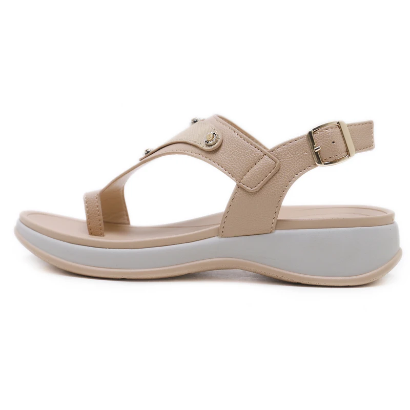 

Wedges Gladiator Summer Woman Sandals Platform Shoes Buckle Strap 3 Colors Plus Size 35-42 Women Shoes XWZ5225
